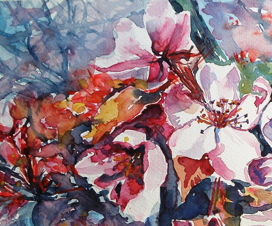 Floral Painting by Kovacs Anna Brigitta
