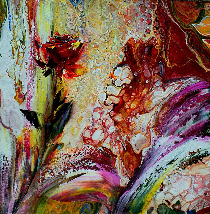 Flower Painting - Floral Miracle by Nelu Gradeanu
