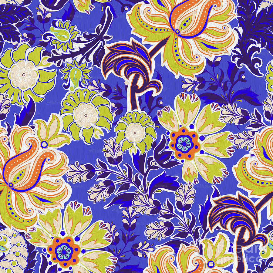 Floral Pattern 560L Painting by Gull G
