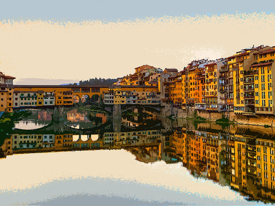 Florence - 12 Painting by AM FineArtPrints