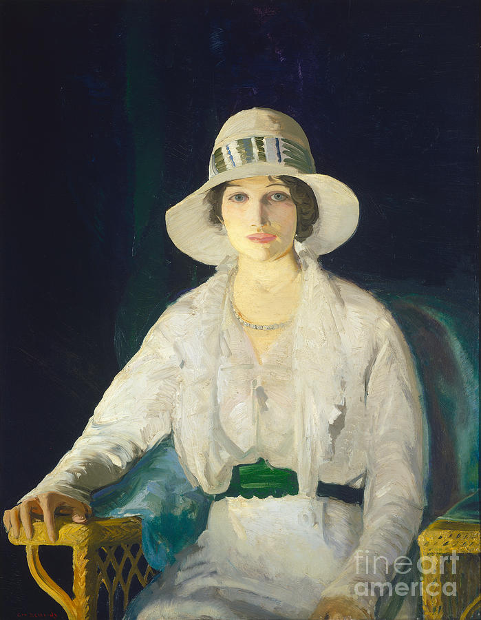 Florence Davey Painting by George Bellows