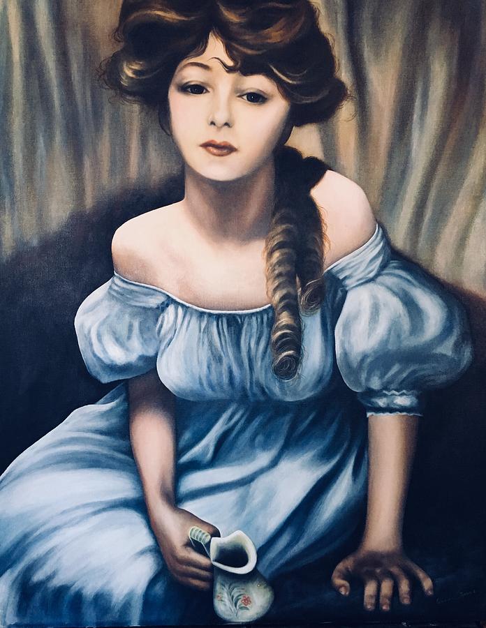 Florence Evilyn Painting by Glenda Stevens