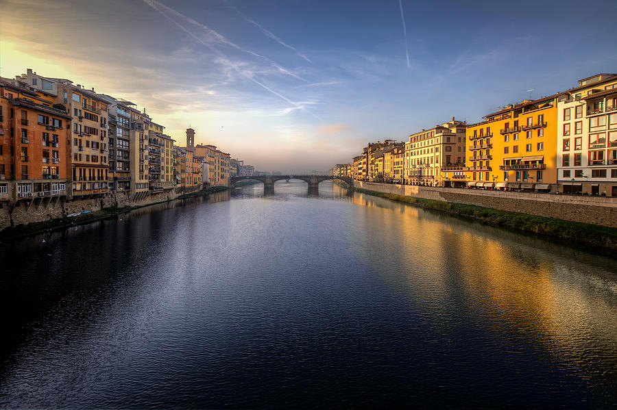 Florence Italy bridge Photograph by Al Hurley