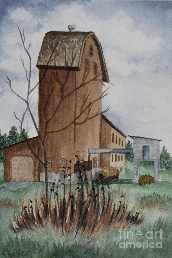 Florence Mill Painting - Florence Mill 1 by Kathleen Keller Florence Mill Painting - Florence Mill 1 by Kathleen Keller