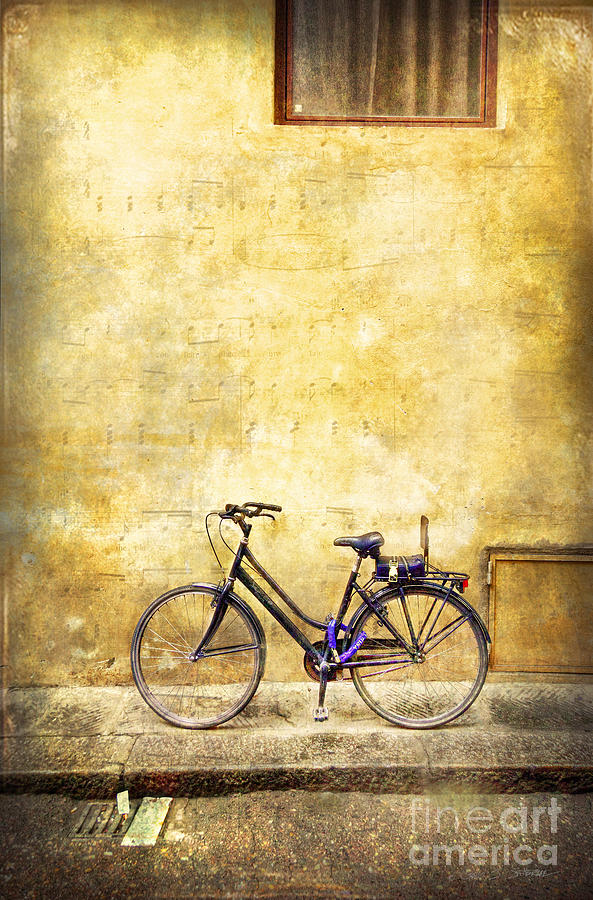 Florence Music Bicycle Photograph by Craig J Satterlee