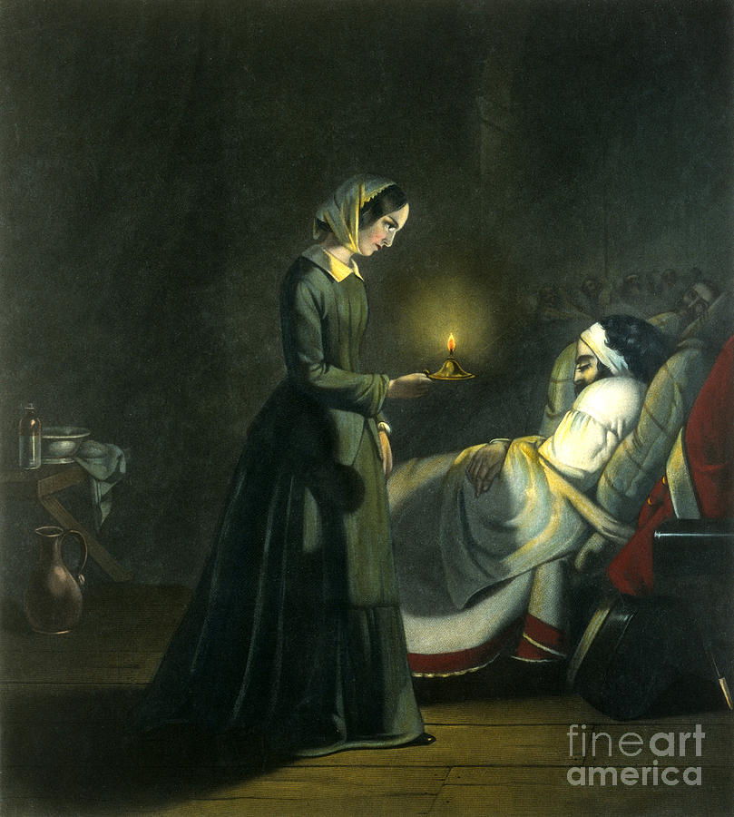 Florence Nightingale, English Nurse Photograph by Wellcome Images