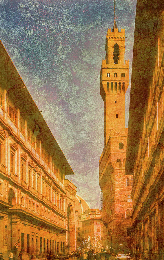 Florence, Italy - Palazzo Vecchio Photograph by Mark Forte