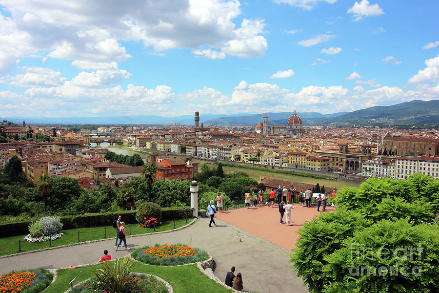 Florence Panorama  0244 Photograph by Jack Schultz