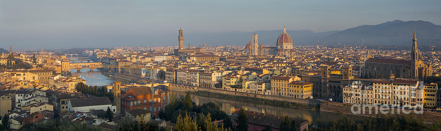 Florence Panoramic Photograph by Brian Jannsen
