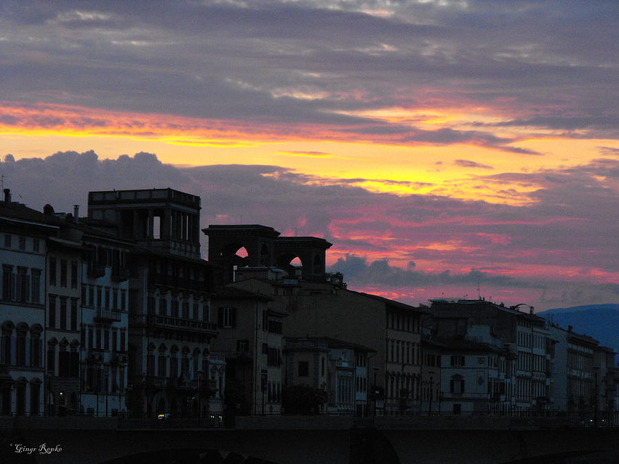 Florence Sunrise 4 Photograph by Ginger Repke
