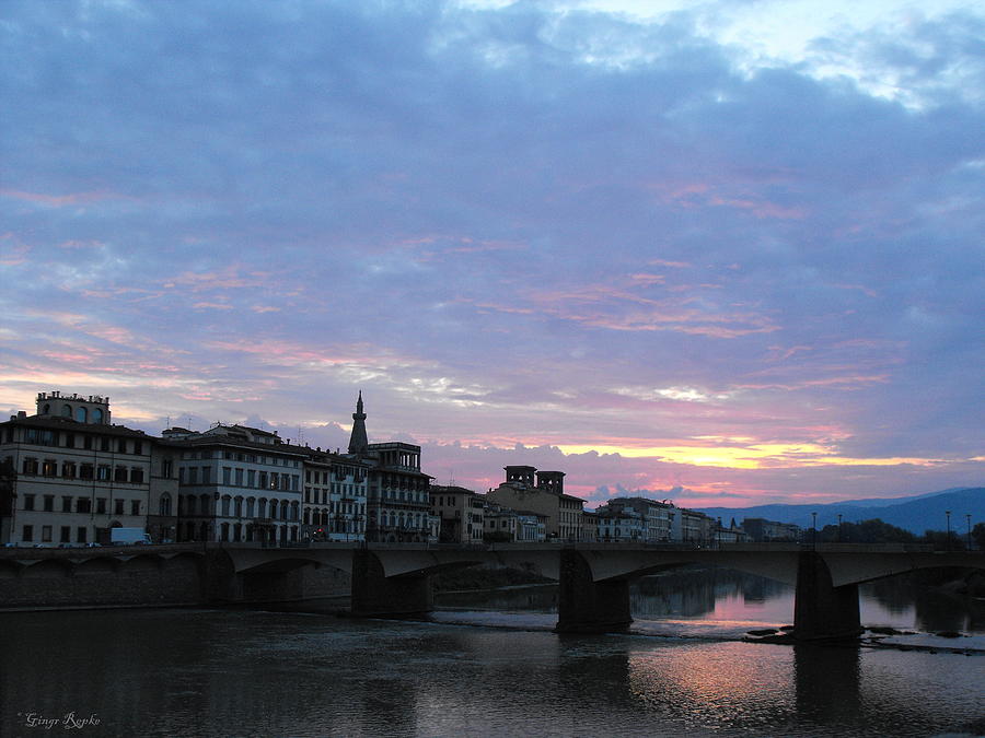 Florence Sunrise 5 Photograph by Ginger Repke