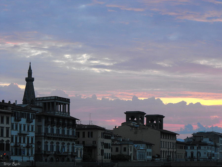Florence Sunrise 6 Photograph by Ginger Repke