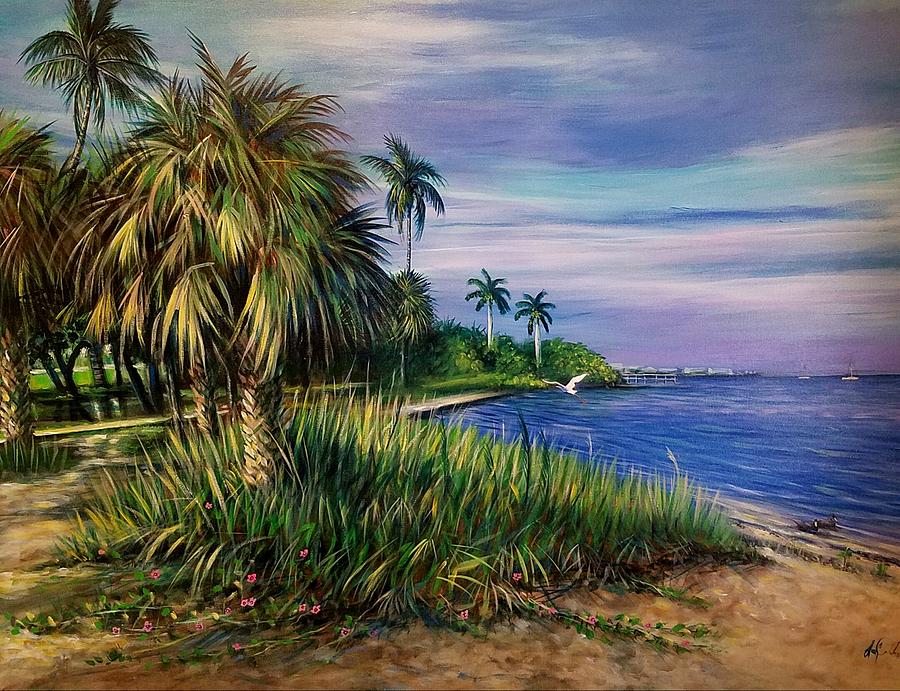 Florida art Punta Gorda Painting by Larry Palmer