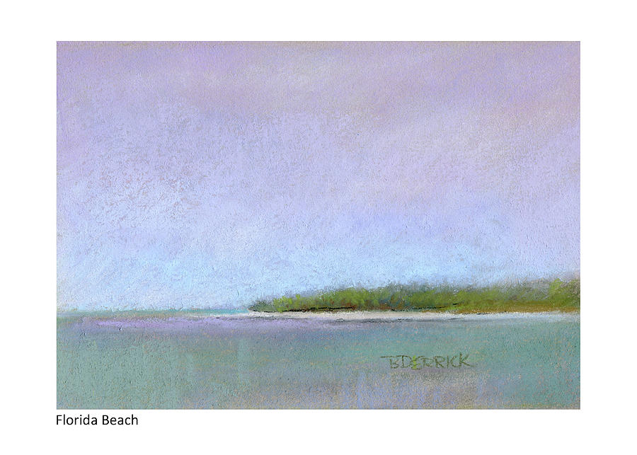 Florida Beach Pastel by Betsy Derrick