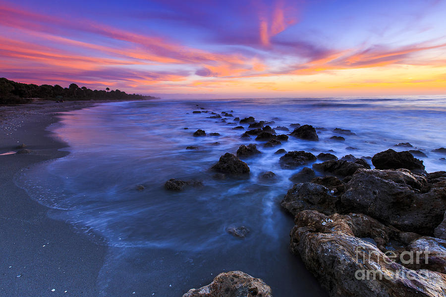 Florida Beach Sunset 2 Photograph by Ben Graham