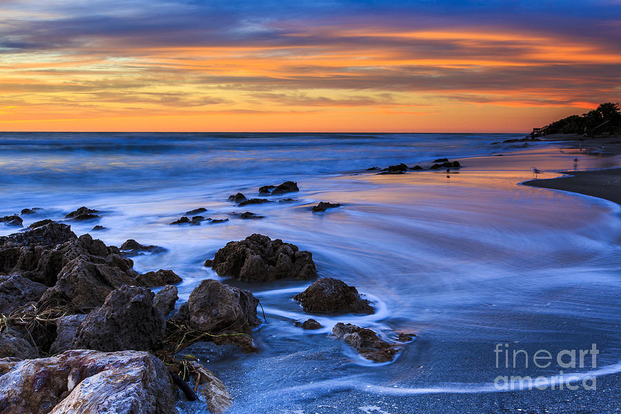 Florida Beach Sunset Photograph by Ben Graham