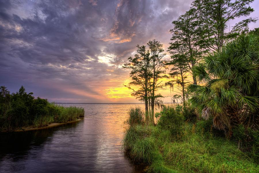 Sunset Photograph - Florida Beyond the Beaches by JC Findley