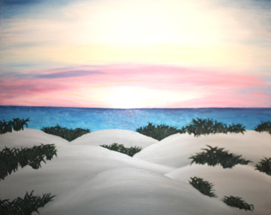 Florida Bradenton Beach Painting by Beth Parrish