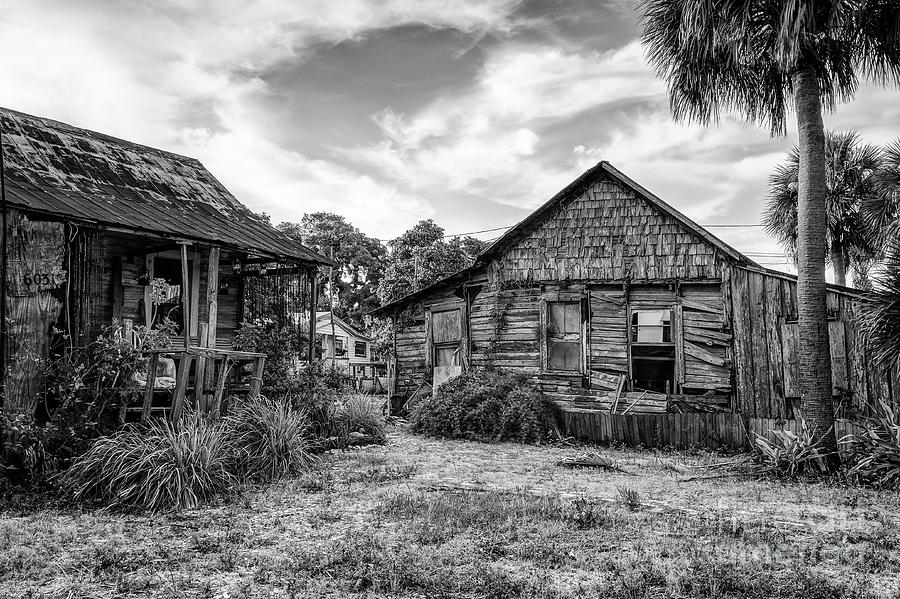 Florida Cracker Style Homes, Cedar Key, Florida Photograph by Dawna Moore Photography