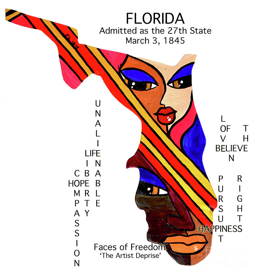 Florida Painting - Florida by Deprise Brescia