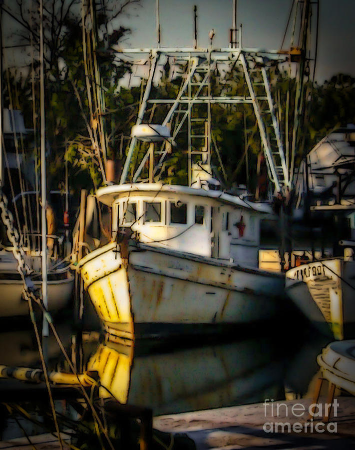 Florida Photograph - Florida Fishing Boat by Eric Geschwindner