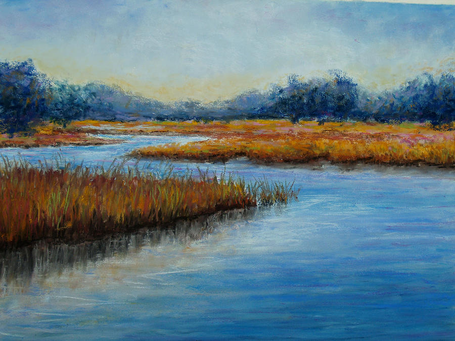 Florida Marsh Painting by Susan Jenkins