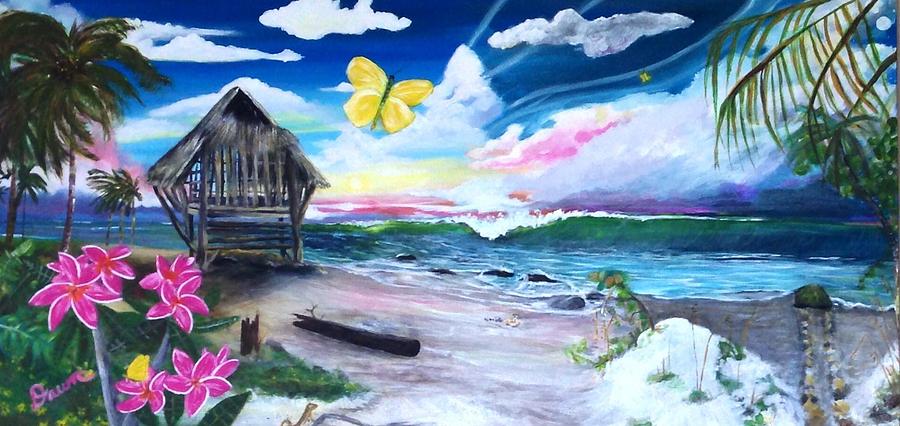 Florida Room Painting by Dawn Harrell