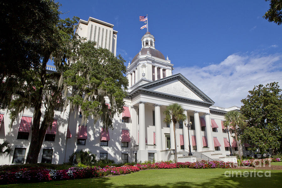 Florida State Capitol building Photograph by Anthony Totah Fine Art