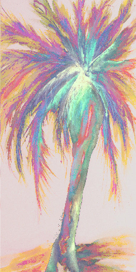 Florida Style Palm Tapestry - Textile by Mary Silvia