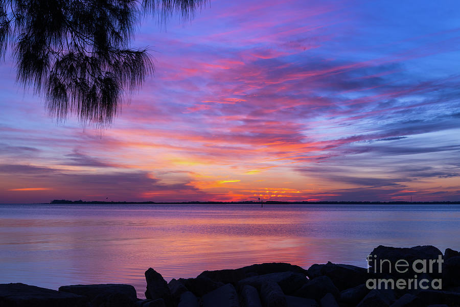 Florida sunset #2 Photograph by Paul Quinn
