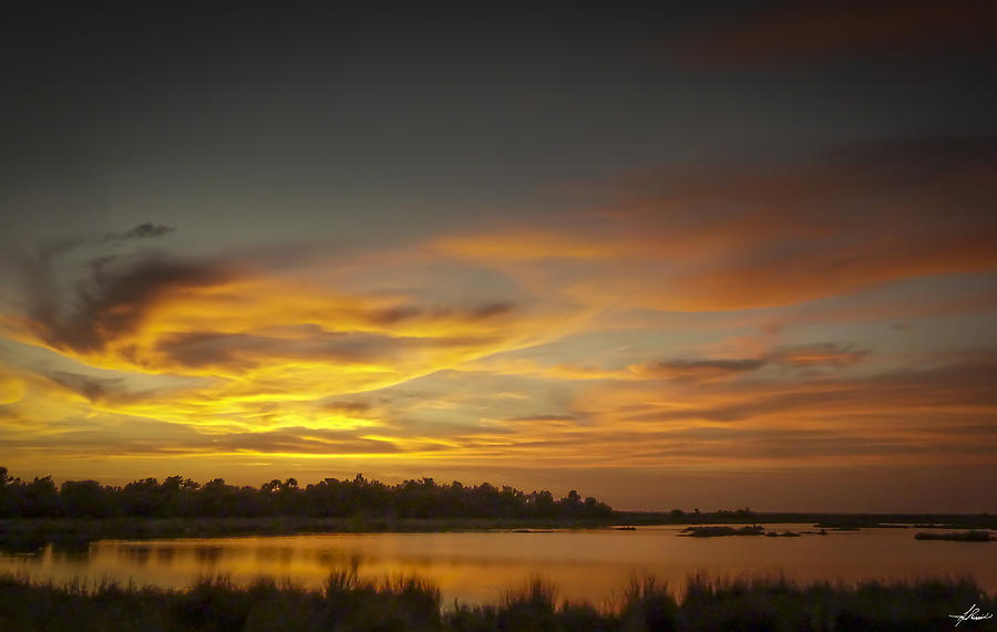 Sunset Photograph - Florida Sunset by Phil And Karen Rispin