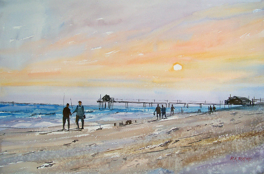 Impressionism Painting - Florida Sunset by Ryan Radke