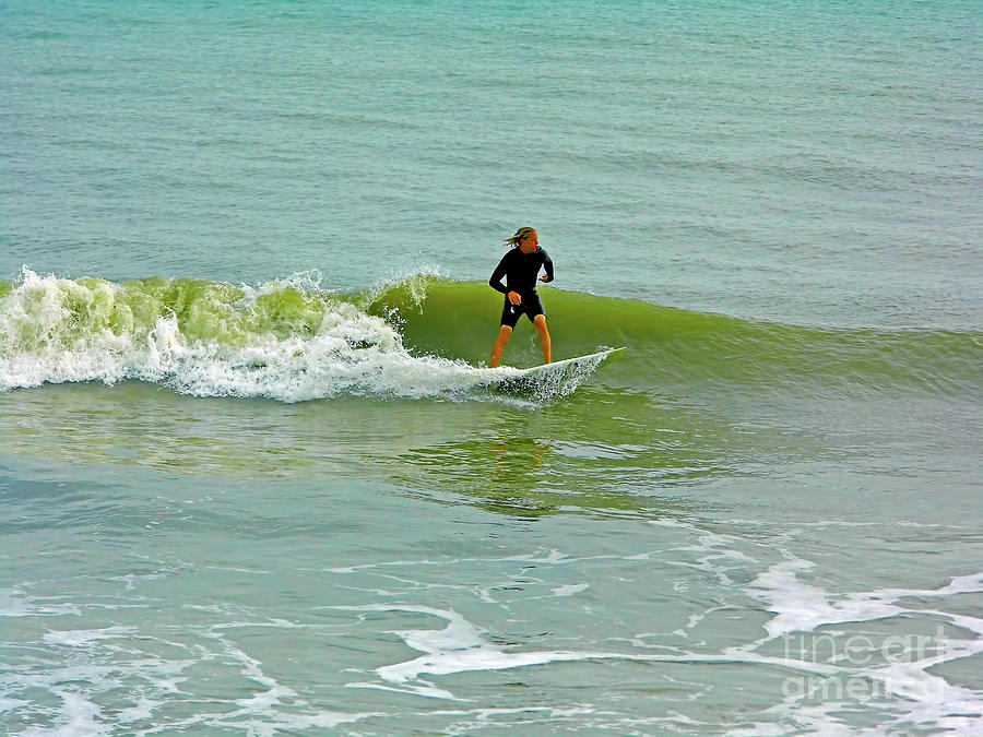 Florida Surfer Photograph by D Hackett