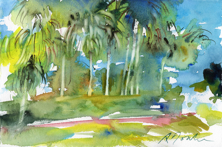 Florida Trip No.13 Painting by Sumiyo Toribe