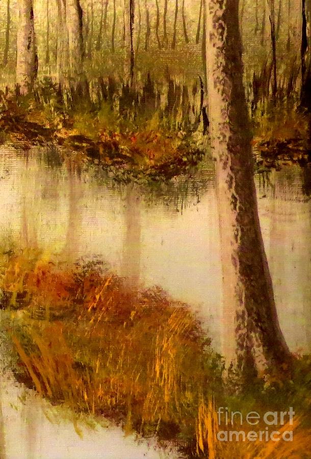Florida Wetlands III Painting by Tim Townsend