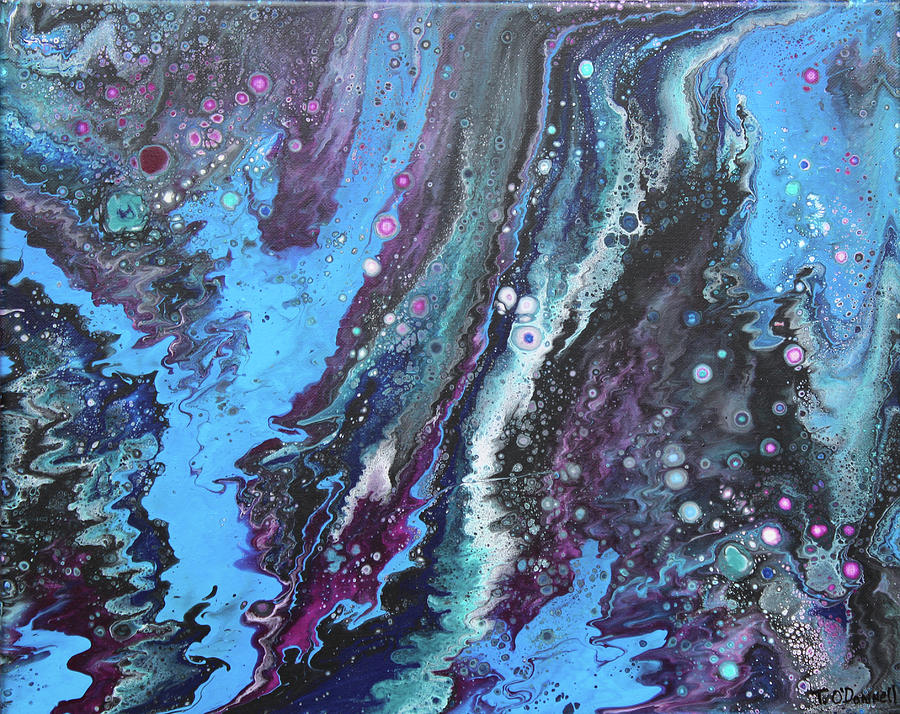 Abstract Painting - Flow 61 by Terry ODonnell