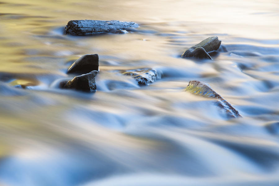 River Photograph - Flow Motion by Mark Alder