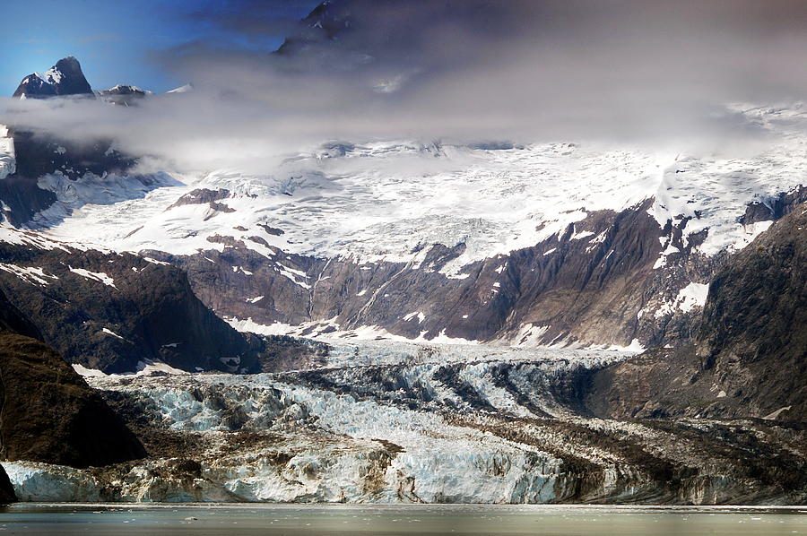 Flow of a Glacier 3 Photograph by Karen Ray - Fine Art America