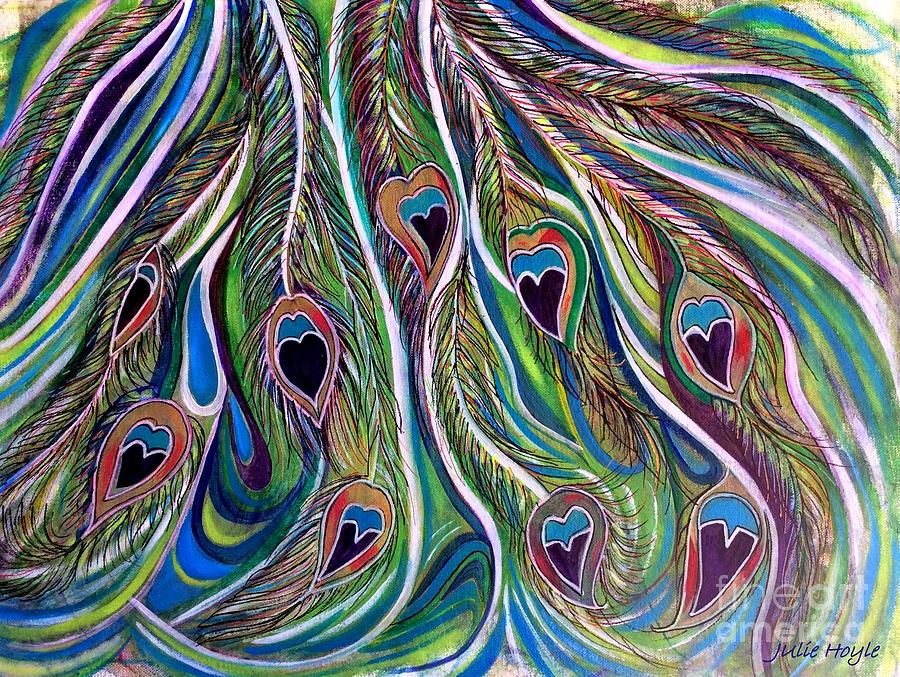 Flow of Grace Painting by Julie Hoyle