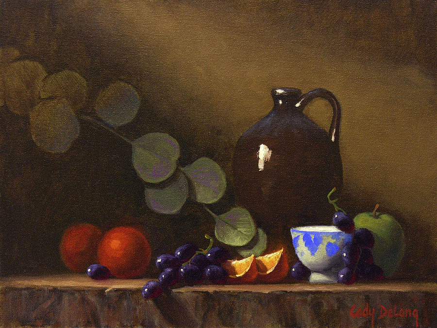 Still Life Painting - Flow of Light and Color 12 x 16 by Cody DeLong