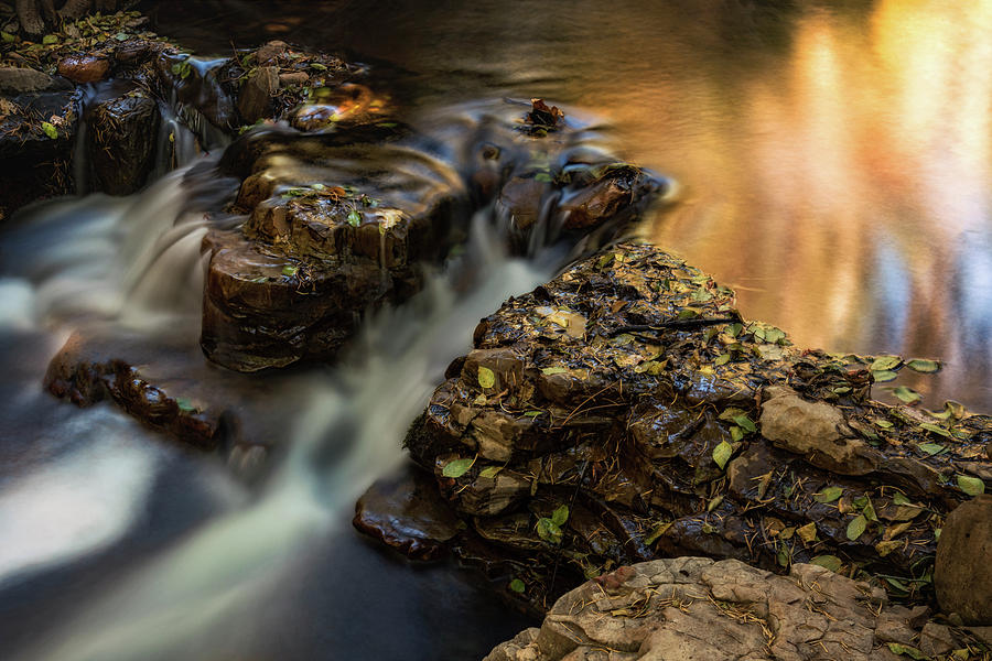 Waterfall Photograph - Flow  by Saija Lehtonen