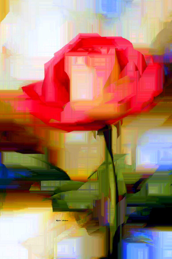 Flower 9213 Digital Art by Rafael Salazar