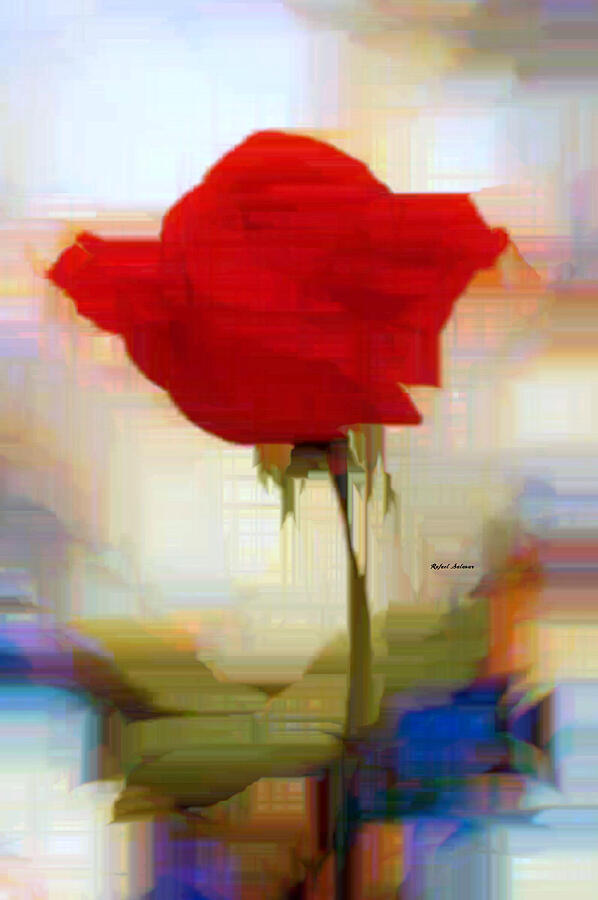 Flower 9241 Digital Art by Rafael Salazar