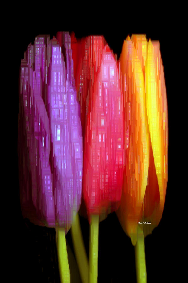 Flower 9249 Digital Art by Rafael Salazar