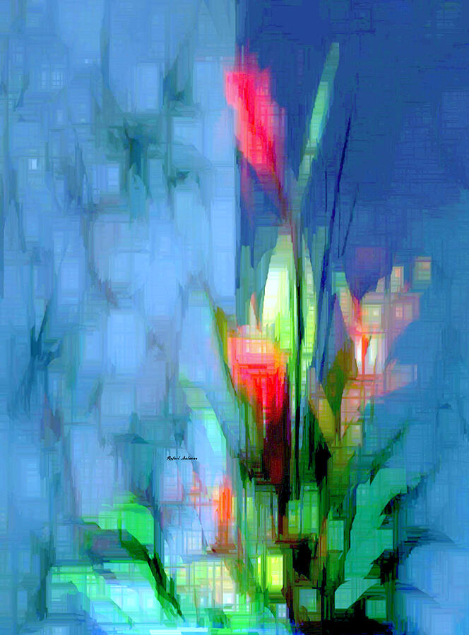 Flower 9264 Digital Art by Rafael Salazar