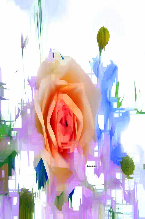 Flower 9296 Digital Art by Rafael Salazar
