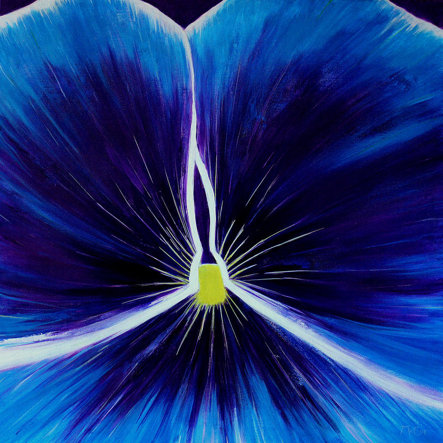 Flower Abstract 2 Painting by K McCoy
