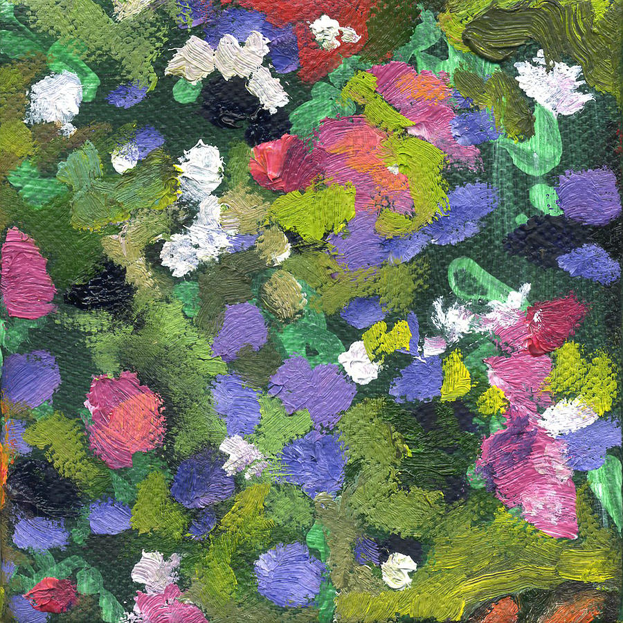 Flower Aster 2 Painting by Kathleen Barnes