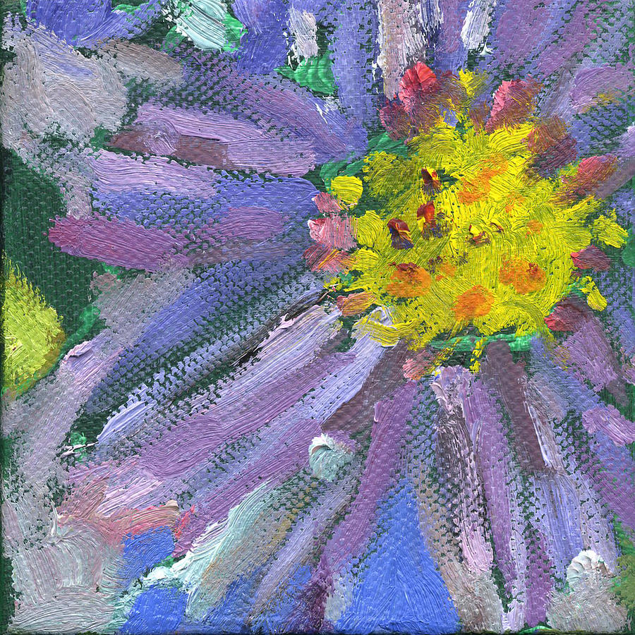 Flower Chrysanthemum Painting by Kathleen Barnes