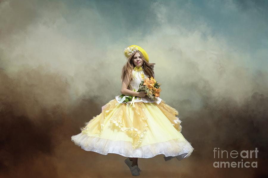 Flower-Girl Photograph by Eva Lechner